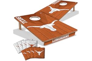 YouTheFan NCAA 2’ x 3’ Wood Cornhole Game with Logo Bags