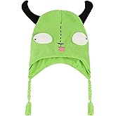 Invader Zim Beanie Hat, Gir Winter Knit Cap with Ears