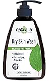 Natralia Dry Skin Wash, 8.45 oz., Gentle Fragrance-Free Body/Hand Cleanser for Dry, Sensitive, Rough, Itchy or Flaking Skin, with Coconut, Jasmine & Almond Oil, Unscented