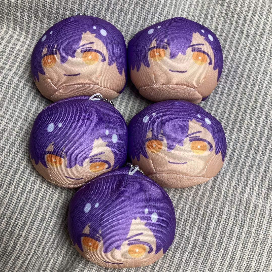 Amazon あんさんぶるスターズ あんスタ おまんじゅうにぎにぎマスコットねくすと3 乙狩アドニス 5点セット アニメ 萌えグッズ 通販