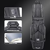 CHAMPKEY Golf Travel Bag with Wheels Hard Top 1680D Fabric 53x11.8x11 view 2
