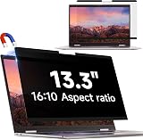 IPROKKO 13.3in Magnetic Privacy Screen 16:10 for Laptops 30° Privacy