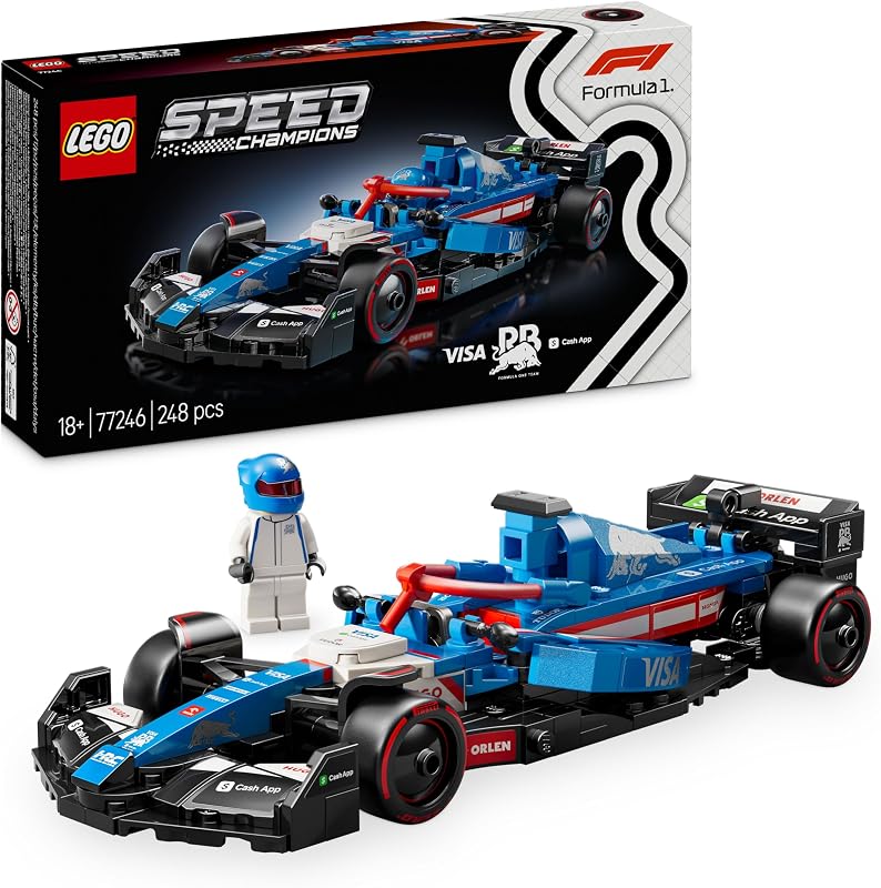 Speed Champions Auto da corsa F1 Visa Cash App RB VCARB 01-77246