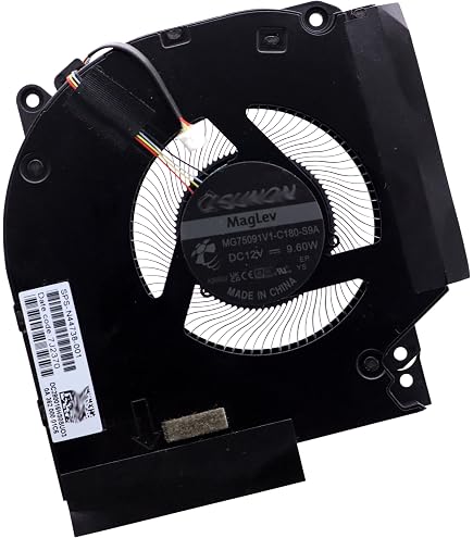 Ventilateur De Refroidissement CPU+GPU Pour HP VICTUS 16 - Modèles 16-E, 16-D, 16-e0011ns (Carte Graphique 3050 Uniquement) - 7