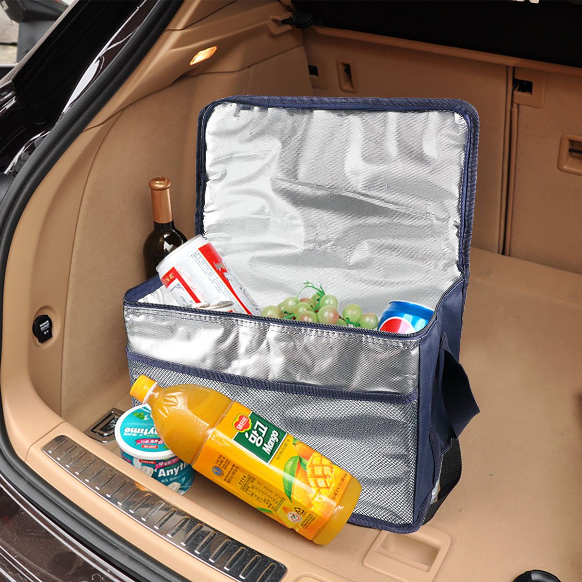 Borsa termica Borsa Frigo Porta Pranzo Pieghevole Isoterma Mantenere Caldo o Freddo, perfetti per il campeggio, le grigliate e l\'outdoor, pieghevole e isolata