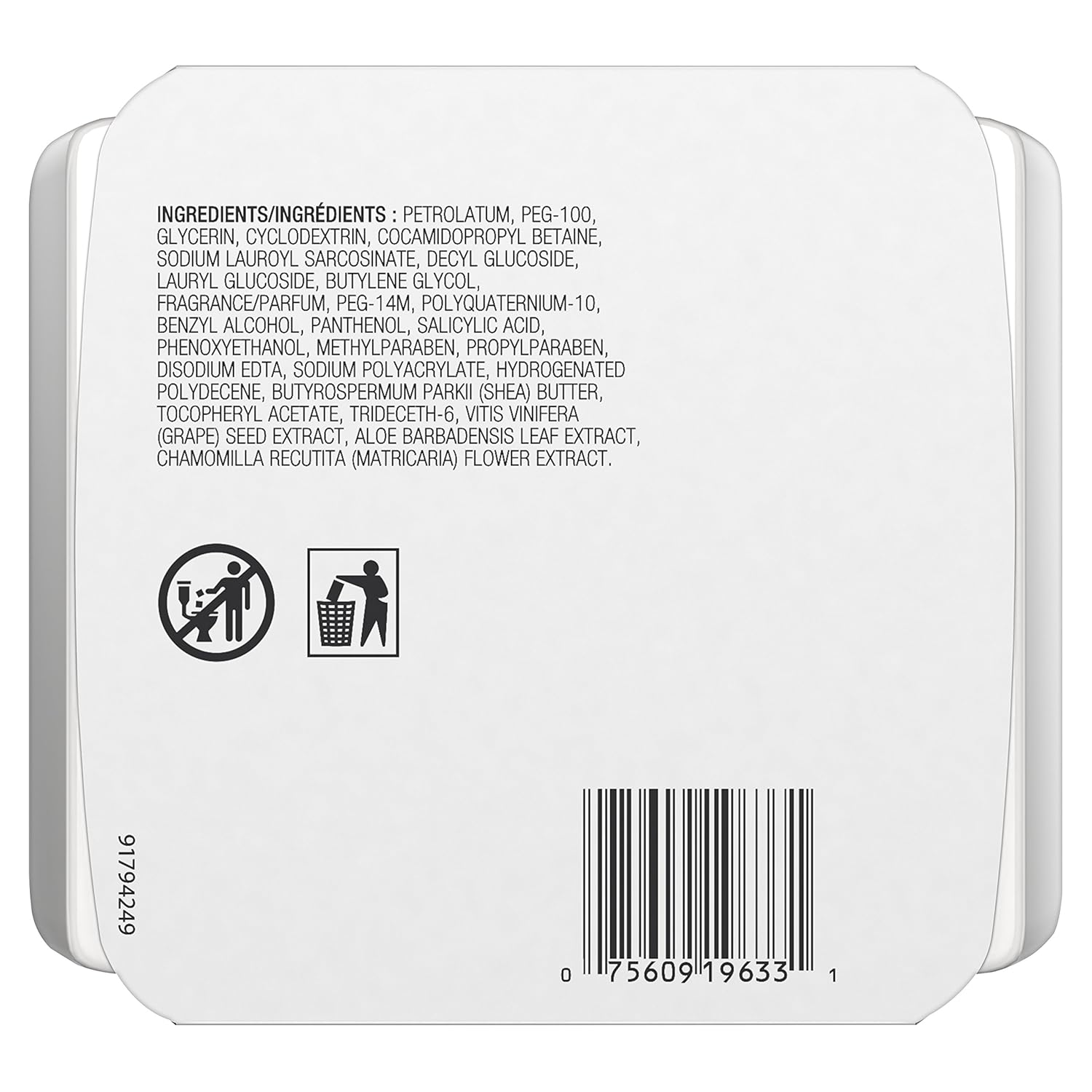 Olay Daily Facial Nourishing Cleansing Cloths Tub with Shea Butter Makeup Remover, 33 ct: Beauty