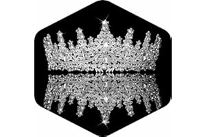 Aimilcall Tiaras Crowns for Women, Crystal Princess Tiaras Rhinestone Queen Headband Wedding Bridal Hair Accessories For Birthday Prom Pageant Party (A6)