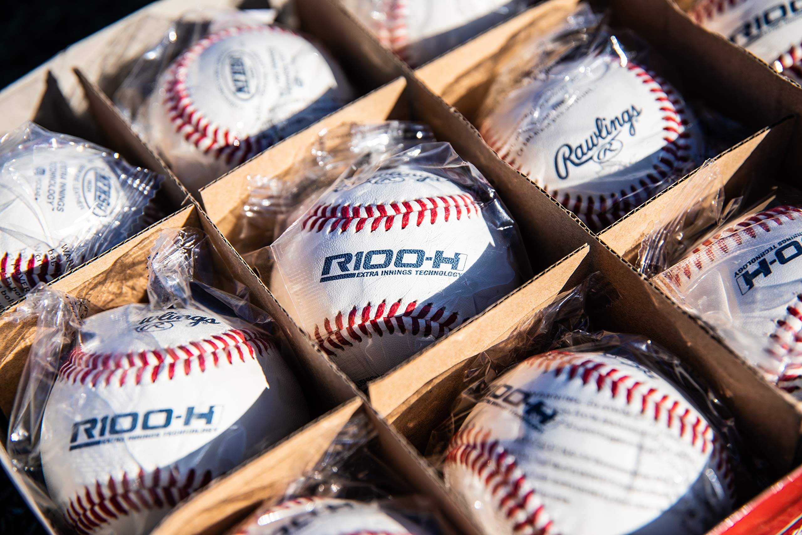 Rawlings | NFHS NOCSAE High School Baseballs | 12 Count | R100-H1 / R100-H2 / R100-H3 / RNF Options