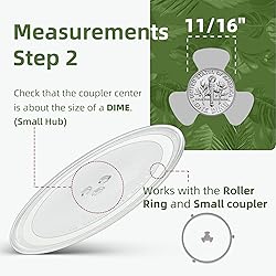 Smallest 9.6 Inch Microwave Plate Replacement