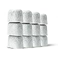 K&J 12-Pack of Cuisinart Compatible Replacement Charcoal Water Filters for Coffee Makers - Fits all Cuisinart Coffee Makers