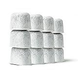 K&J 12-Pack of Cuisinart Compatible Replacement Charcoal Water Filters for Coffee Makers - Fits all Cuisinart Coffee Makers