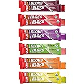CLIF BLOKS - Energy Chews - Variety Pack - Non-GMO - Plant Based - Fast Fuel for Cycling and Running - Quick Carbohydrates and Electrolytes - 2.12 oz. Packets (12 Count)
