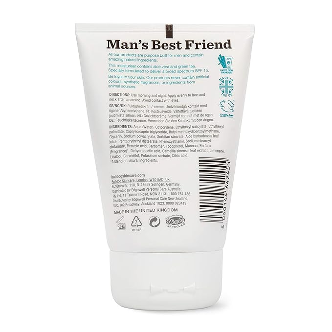 bulldog moisturizer spf