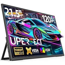 UPERFECT 21.5” 120HZ Portable Monitor w/Kickstand