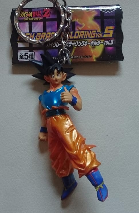 Amazon ドラゴンボールzハイグレードカラーリングキーホルダーvol 5 孫悟空 おもちゃ おもちゃ