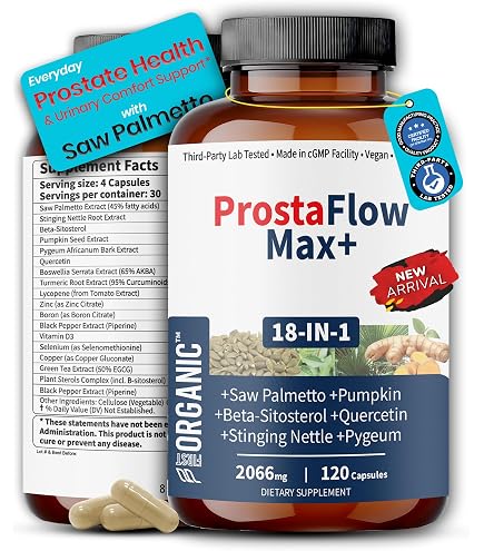 VITAMISAN ProstatIn Plus Ultra – 60 Capsules Saw Palmetto Prostate Health Supplement For Men