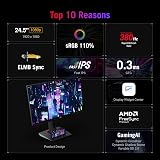 ASUS ROG Strix XG259QNS 25 1080p 380 Hz OC Fast IPS 1 ms HDR view 4
