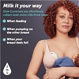 Elvie Curve Manual Wearable Breast Pump 4oz/120ml Silicone Milk Collector view 3