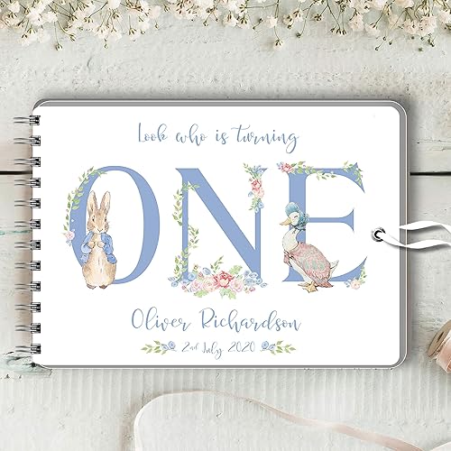 personalised 1st birthday book