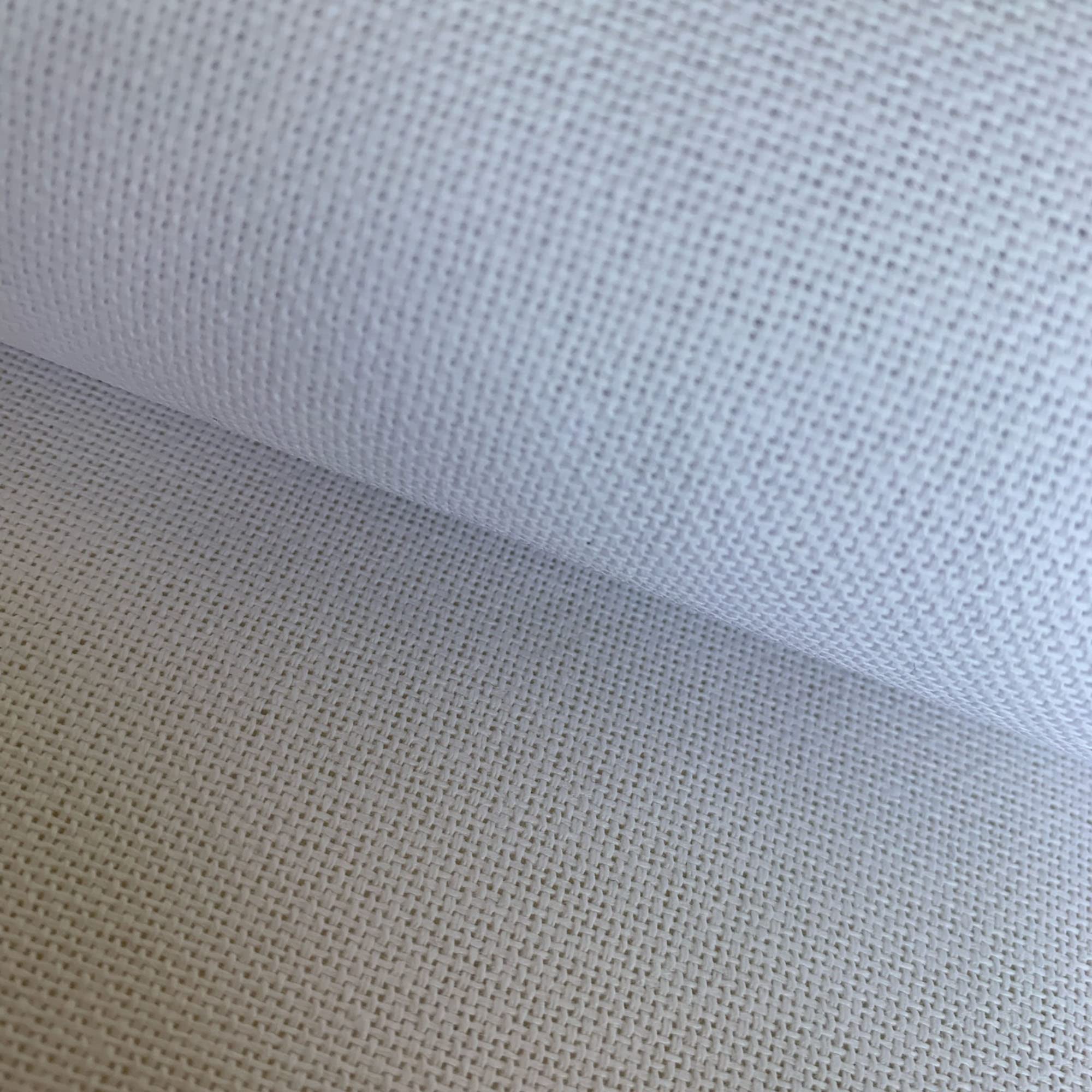 25 Count Evenweave Embroidery Fabric Cross Stitch Cloth, White, W59″ x L39″