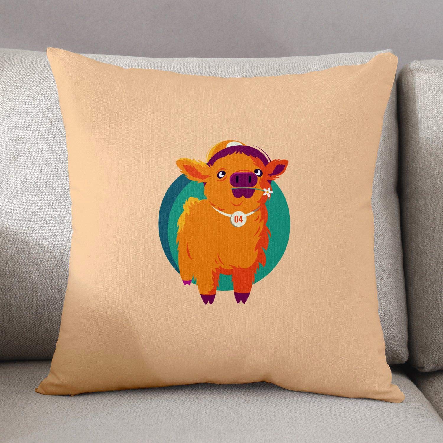 Bonamaison Decorative Cushion Cover, Multicolor, 45 x 45 cm