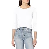 Velvet by Graham & Spencer Women's Bayler Cotton Slub Long Sleeve T-Shirt