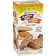 Nature Valley Biscuit Sandwich Variety, Almond Butter & Peanut Butter, 30 Count
