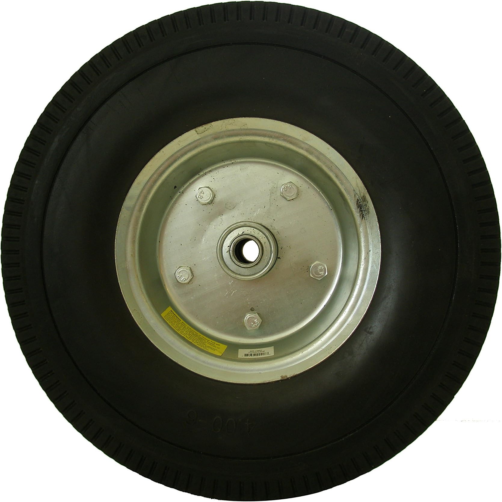 Gravel Tuff GTF-12WFF 12" Flat Free Replacement Wheel