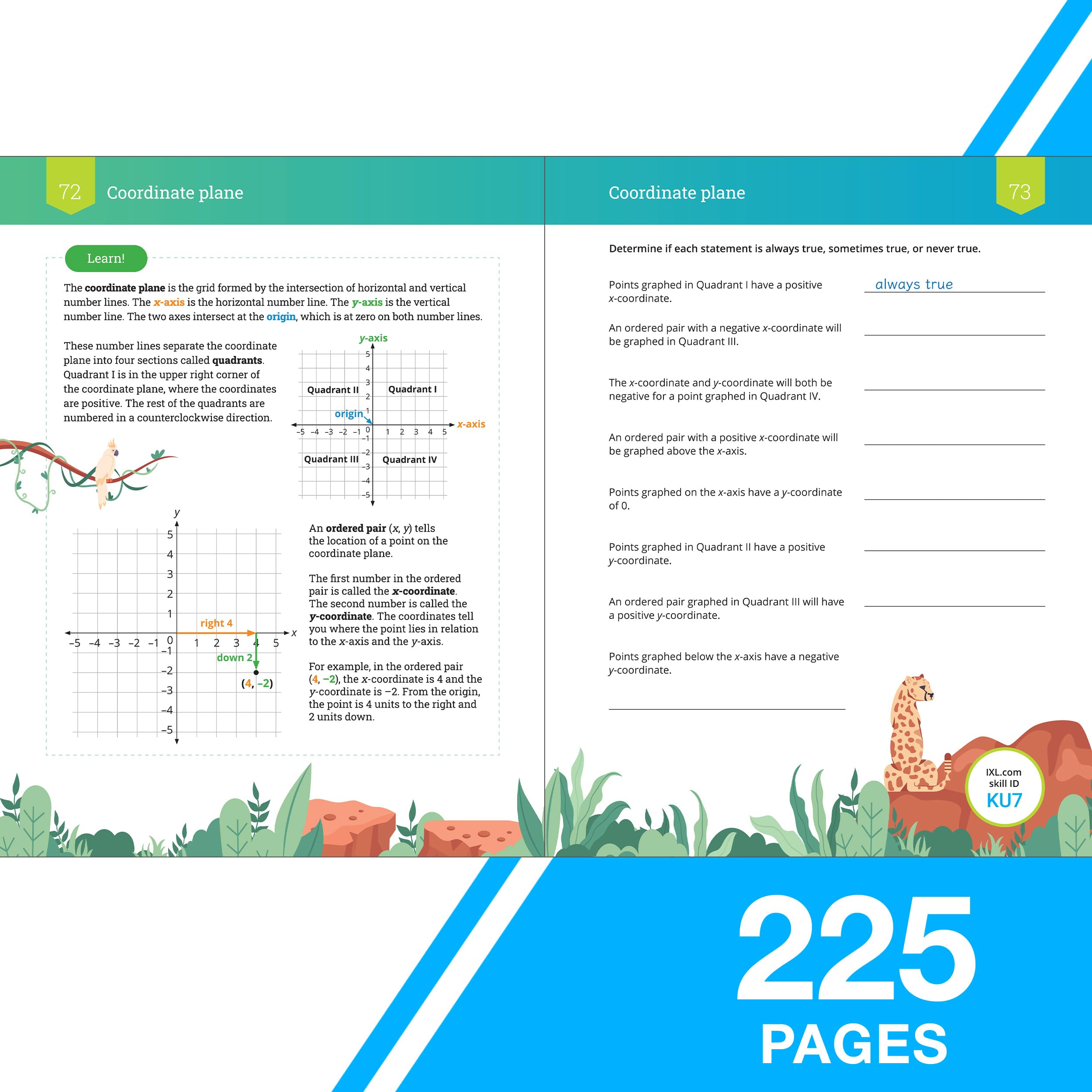 The IXL Ultimate 6th Grade Math Workbook, Activity Book for Kids Ages 11-12 Covering Geometry, Statistics, Equations, Integers, Ratio, and More Mathematics (IXL Ultimate Workbooks)