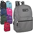 Adventure Trails Bulk Backpacks Classic 17 Inch Backpacks for Boys and Girls - Case Pack of 24 Wholesale Backpacks in Bulk for Kids, School, Adults