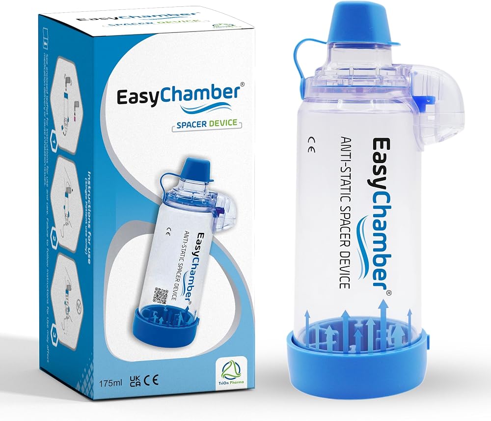 EasyChamber Anti-Static Spacer Device for Metered Dose Inhalers