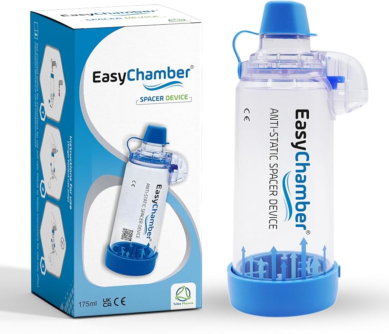 EasyChamber Anti-Static Spacer Device for Metered Dose Inhalers