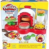 Play-Doh Stamp 'n Top Pizza Oven Toy with 5 Non-Toxic Play-Doh Colors