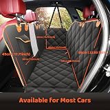 KYG Dog Hammock Car Back Seat Protector with Mesh Window 135x148 cm view 8