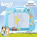 Character Options Bluey Travel Magnetic Scribbler Pad with Pen & Stamps view 3