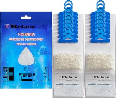 Belaco Set of 18 Hanging Dehumidifier 230g Moisture Absorber