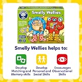 Orchard Toys Smelly Wellies Matching Game for Kids 2-6 2-4 Players view 6
