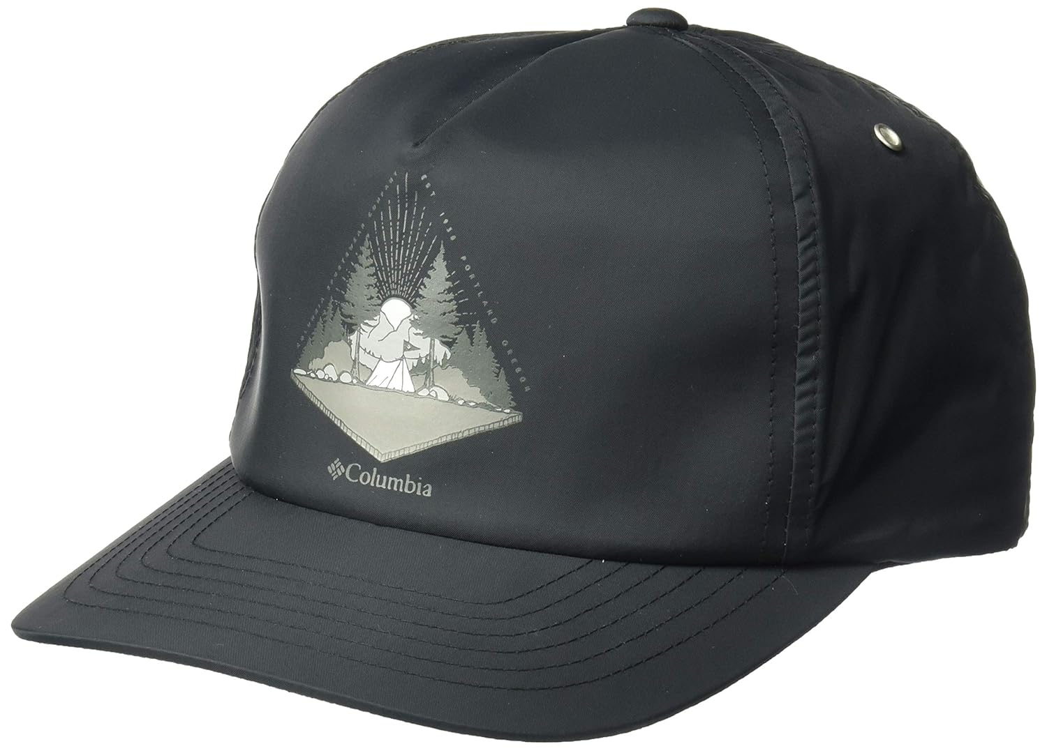 Columbia Men's Washed Out Ball Cap, Black One Size at Amazon Men’s
