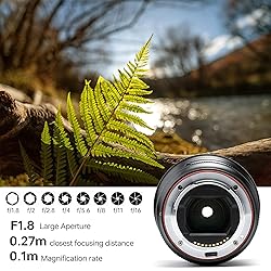 VILTROX AF 16mm f/1.8 FE Full Frame Lens, Auto