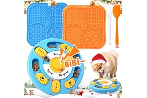 Eefitoys Advanced Dog Puzzle Toys for IQ Training & Mental Stimulation,Dog Lick Mat with Suction Cups for Anxiety Relief and Keeping Them Busy