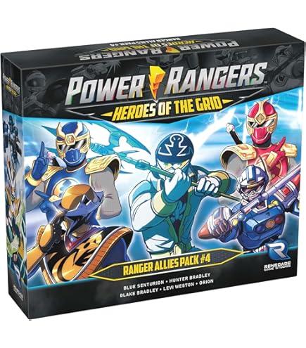 Power Rangers: Heroes Of The Grid Board Game | Cooperative Strategy Game For 2-5 Players, Ages 14+