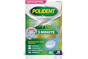 Polident 3 Minute Denture Cleanser Tablets - 90 count