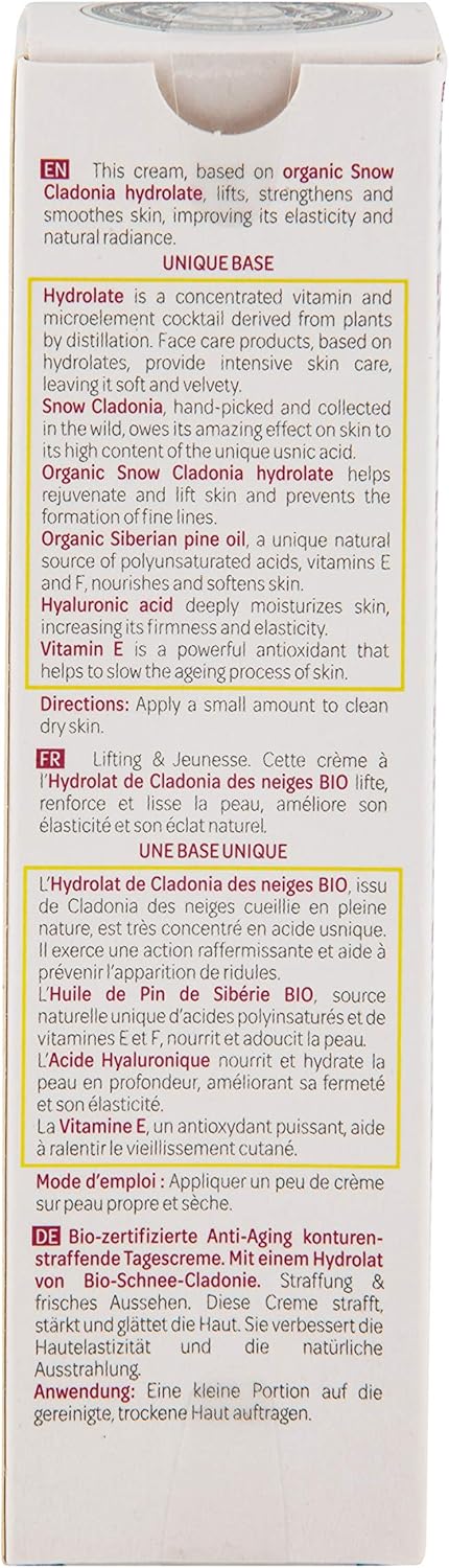 Natura Siberica Organic Certified Age-Defying, Contour Lifting Day Face Cream, transparent, 30 ml (Pack of 1) - Image 4