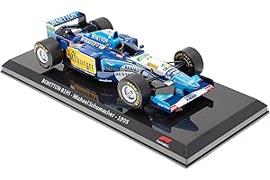 OPO 10 - Formula 1 car 1/24 Compatible with Benetton B195 Michael Schumacher 1995 - OR006