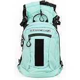 K9 Sport Sack Plus 2 - Large, Summer Mint | Ideal for Dogs with 20-22" Back Length - Adjustable, Backpack-Style Carrier with Removable Storage Pack
