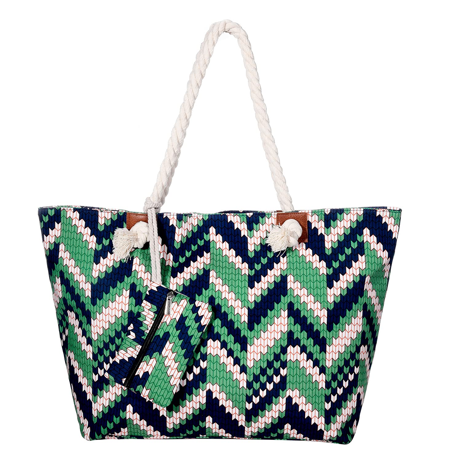 MASADA Large beach bag water resistant with zip Python