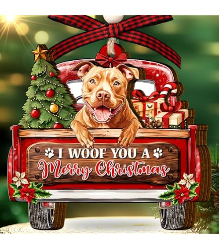 Ornement De Noël En Céramique Cavalier King Charles - Décoration De Sapin Personnalisable Avec Nom - Ficelle Dorée Incluse