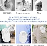 DAYTECH Personal Alarm Elderly Wireless Pager Vibration Caregiver Emergency view 4