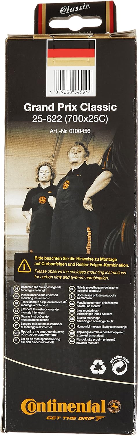 Continental Grand Sport Race Pneumatico Pieghevole - NyTech Breaker - 28-622 - Nero/marrone - Foto 10