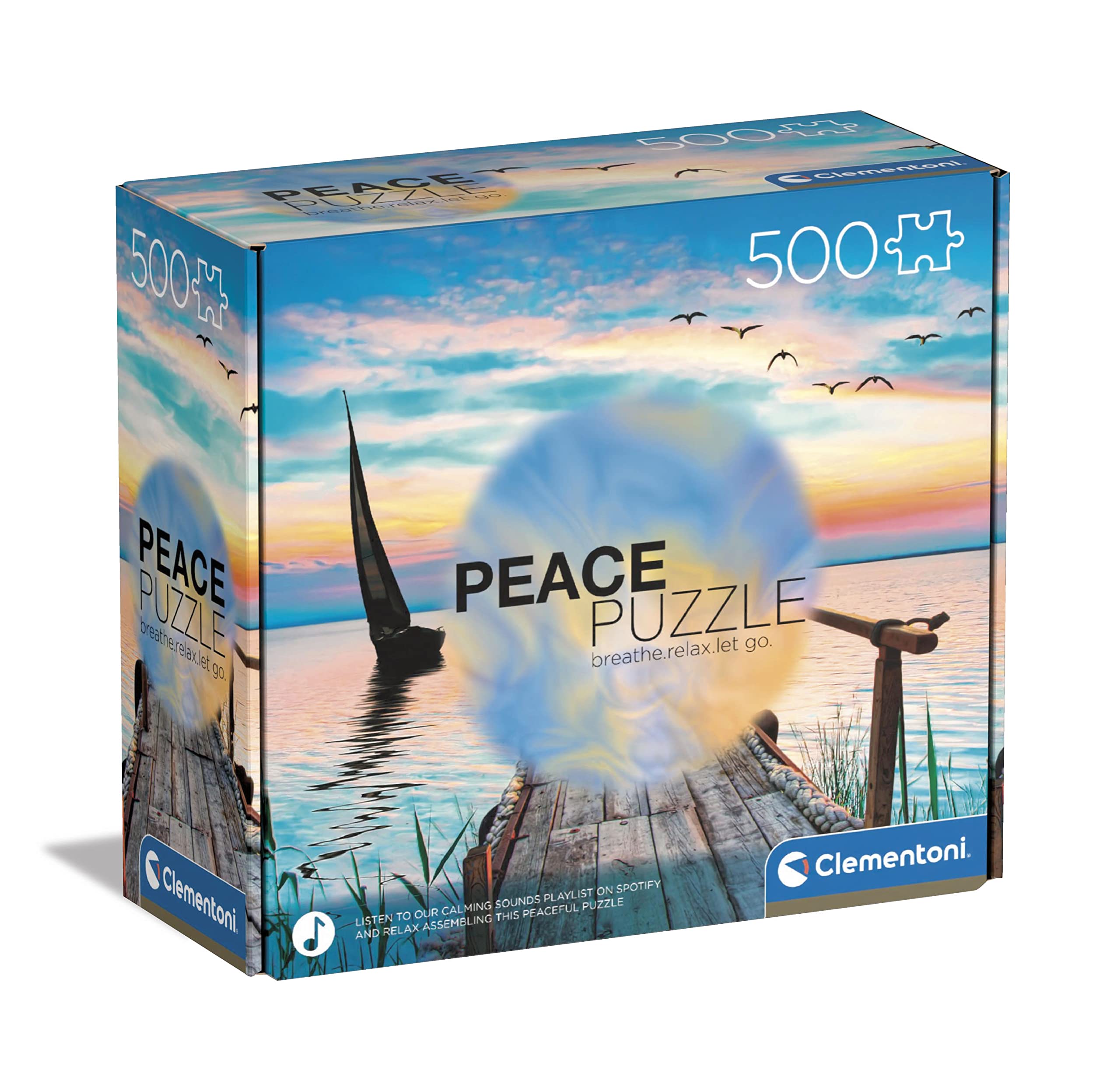Clementoni 500 el. Peace Collection Peaceful Wind [PUZZLE]
